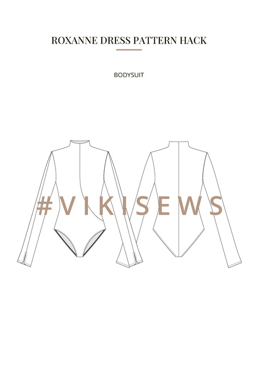 Roxanne dress pattern hacking guide