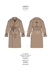 Aspen trench coat (boy)