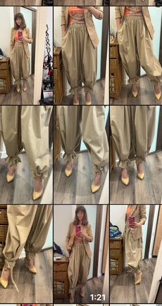 Шикарные широкие брюки