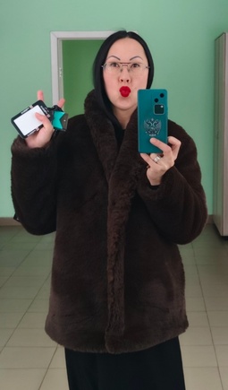 Отличный получился полушубок