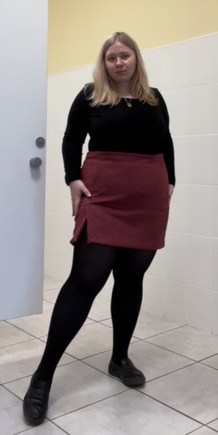 Стильная базовая юбка