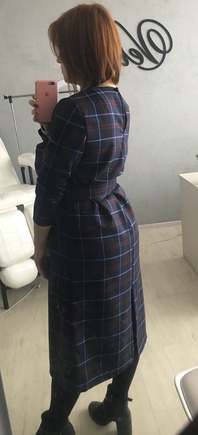 Первая работа по готовой выкройке и куча комплиментов!