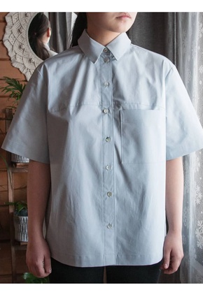 Идеальная рубашка с коротким рукавом!