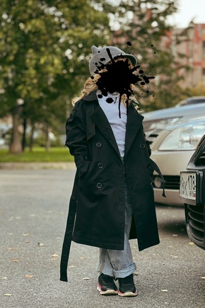 Очень красивый тренч