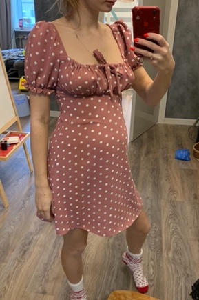 Нежное платье