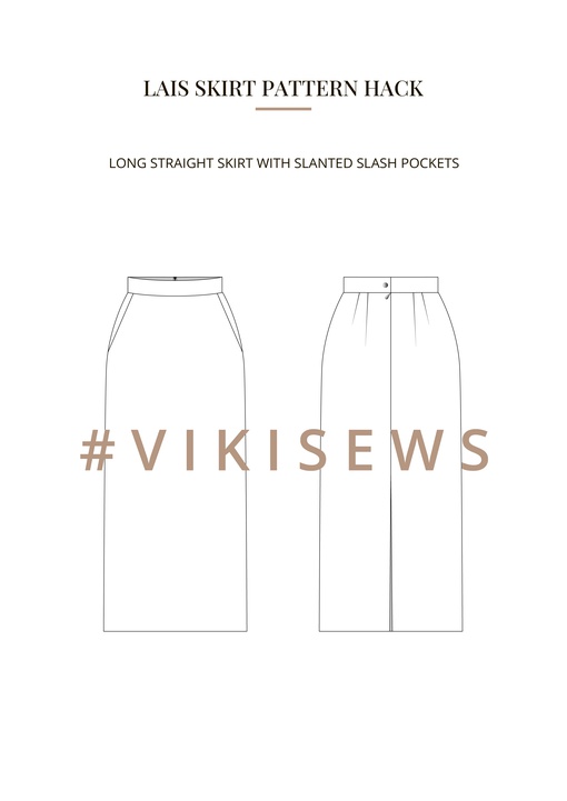 Lais skirt pattern hacking guide