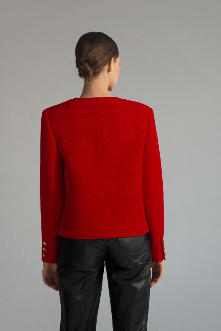 Мини-курс по пошиву твидового жакета Грейс