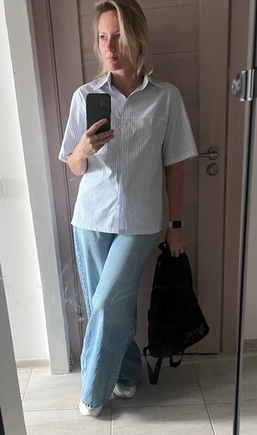 Классная рубашка. Жаль не сшила в начале лета ☺️