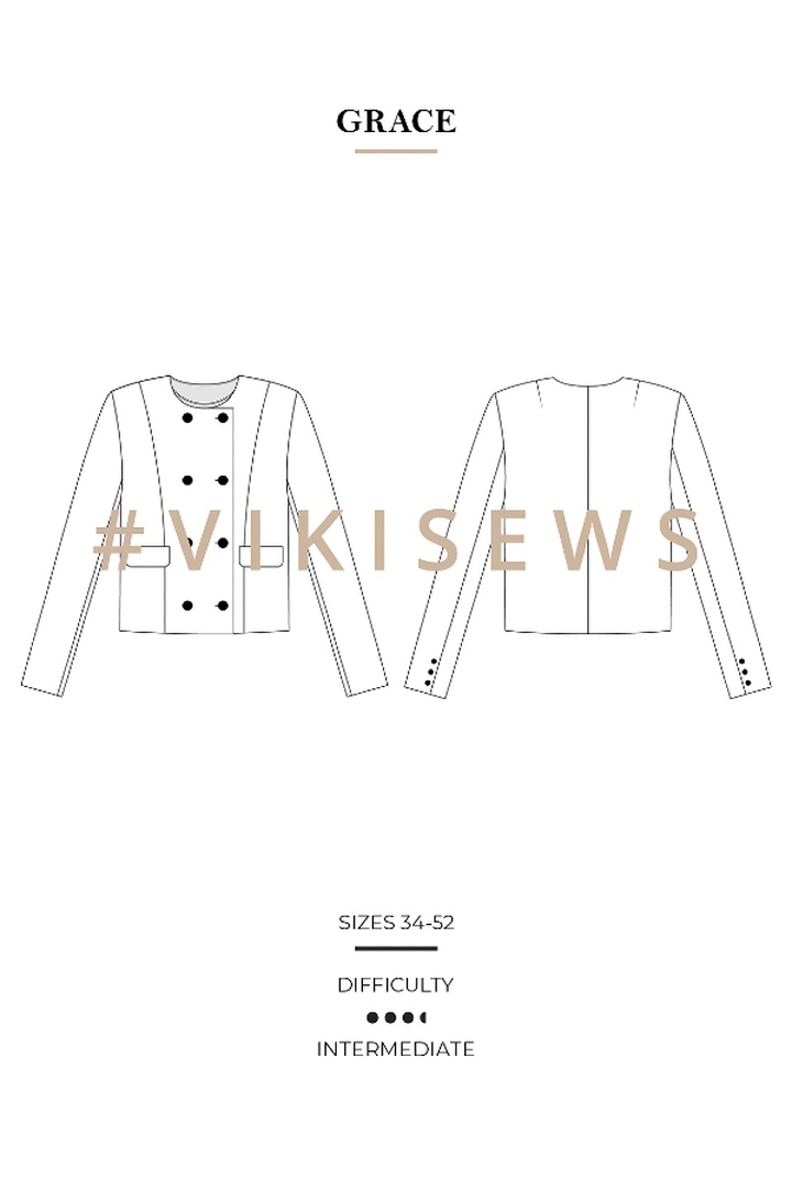 Grace jacket sewing course