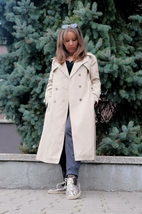 Удобный тренч