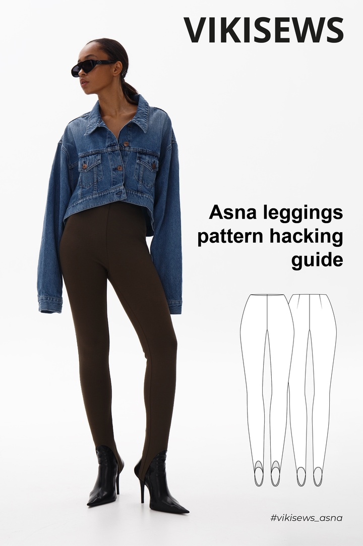 Asna leggings pattern hacking guide