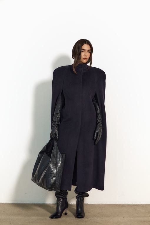 Clementine cape coat