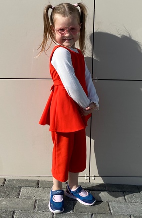 Сшила для дочки, она оценила. Носит уже 2 года 😄