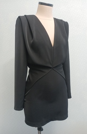 Выкройка села на манекен отлично👌