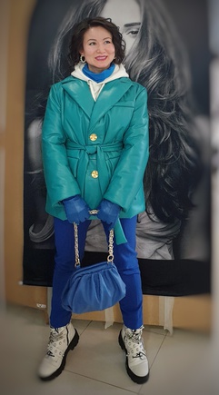 "Пухан" из натуральной кожи!