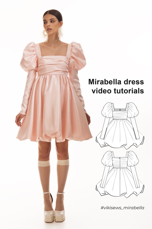 Mirabella dress video tutorials