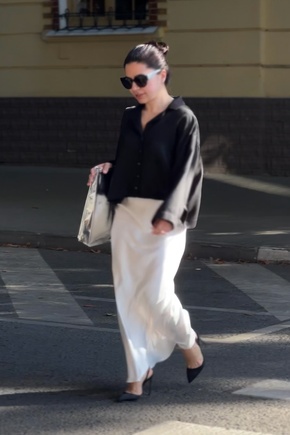 Моя первая юбка 🤍