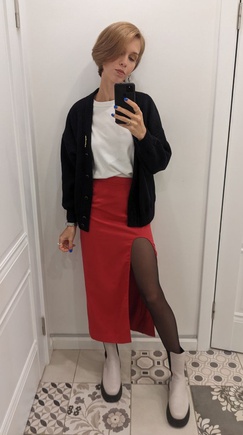 Очень эффектная юбка