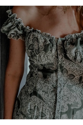 Воздушное платье из шифона