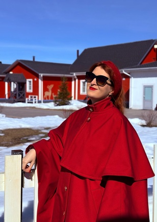 Идеальное пончо, не прогадала)