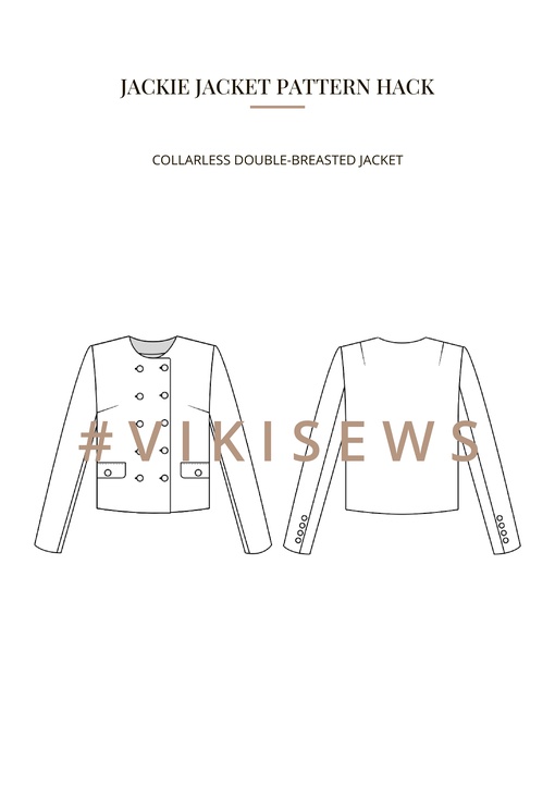 Jackie jacket pattern hacking guide