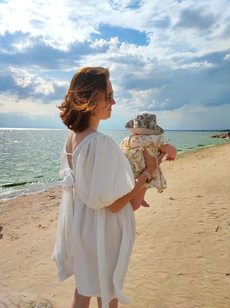 Когда уже мама, но всё ещё девочка 🎀