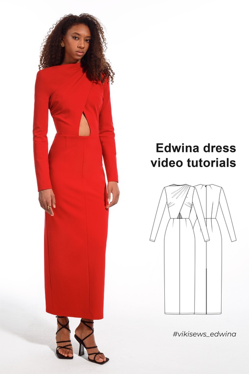 Edwina dress video tutorials