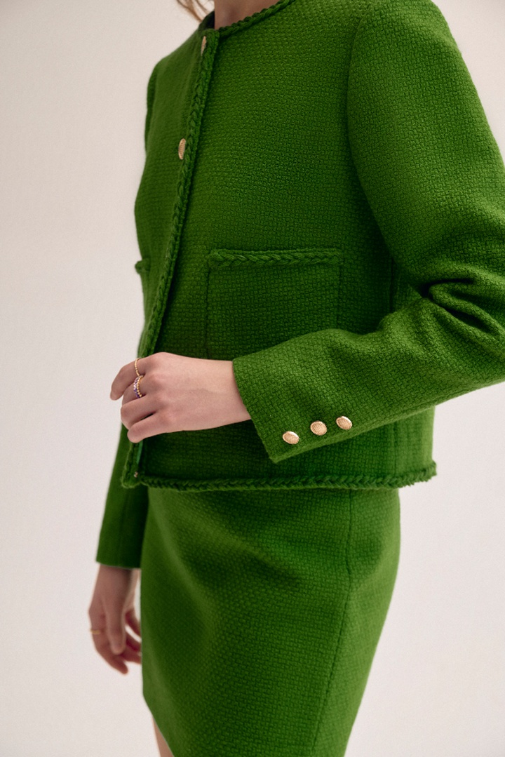 Марафон по пошиву твидового жакета Грейс