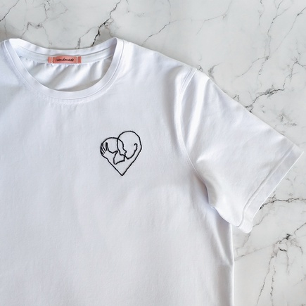 Футболка свободной формы