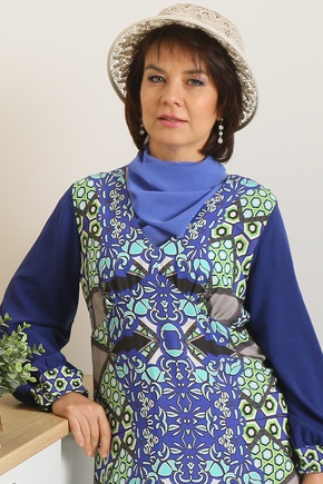 Удобное, просторное платье