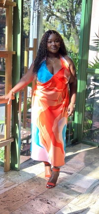 Fabric choice really makes the dress!