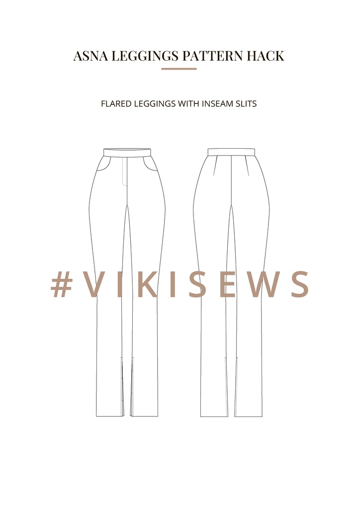 Asna leggings pattern hacking guide