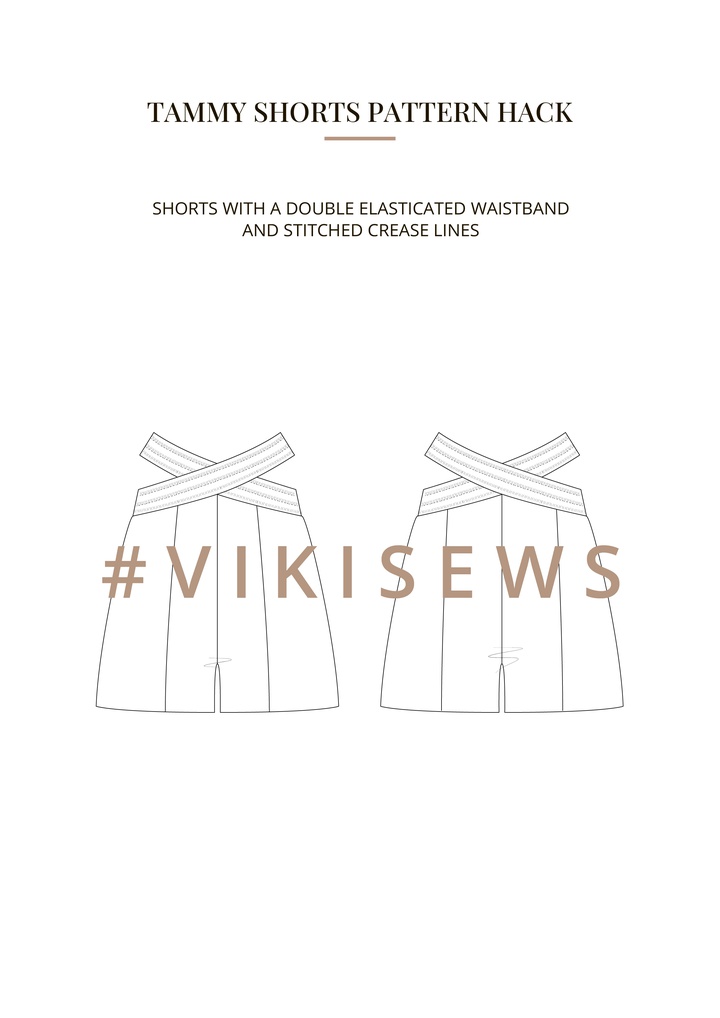 Tammy shorts pattern hacking guide