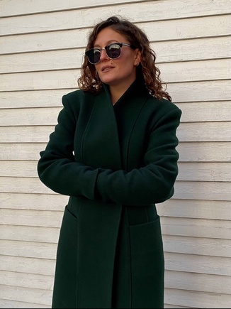 Идеально из пальтовой ткани