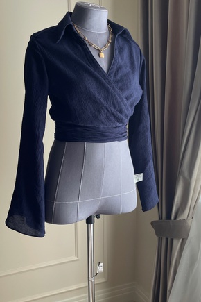 На базе выкройки платья получился отличный топ🌟