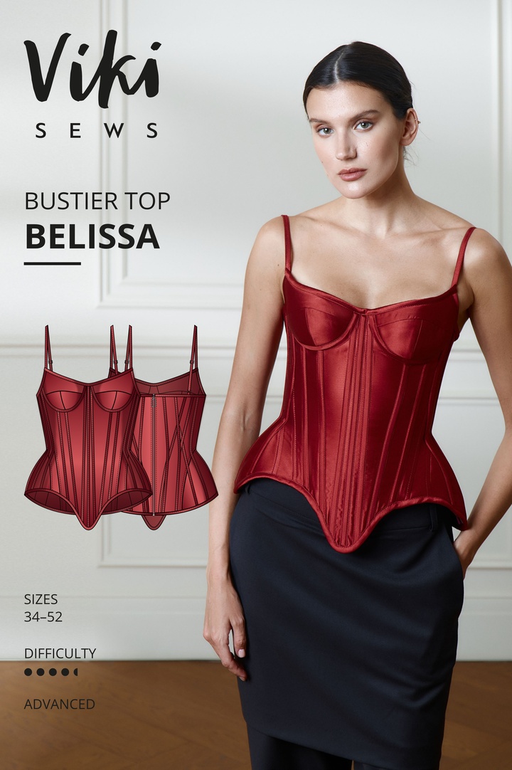 Belissa bustier top