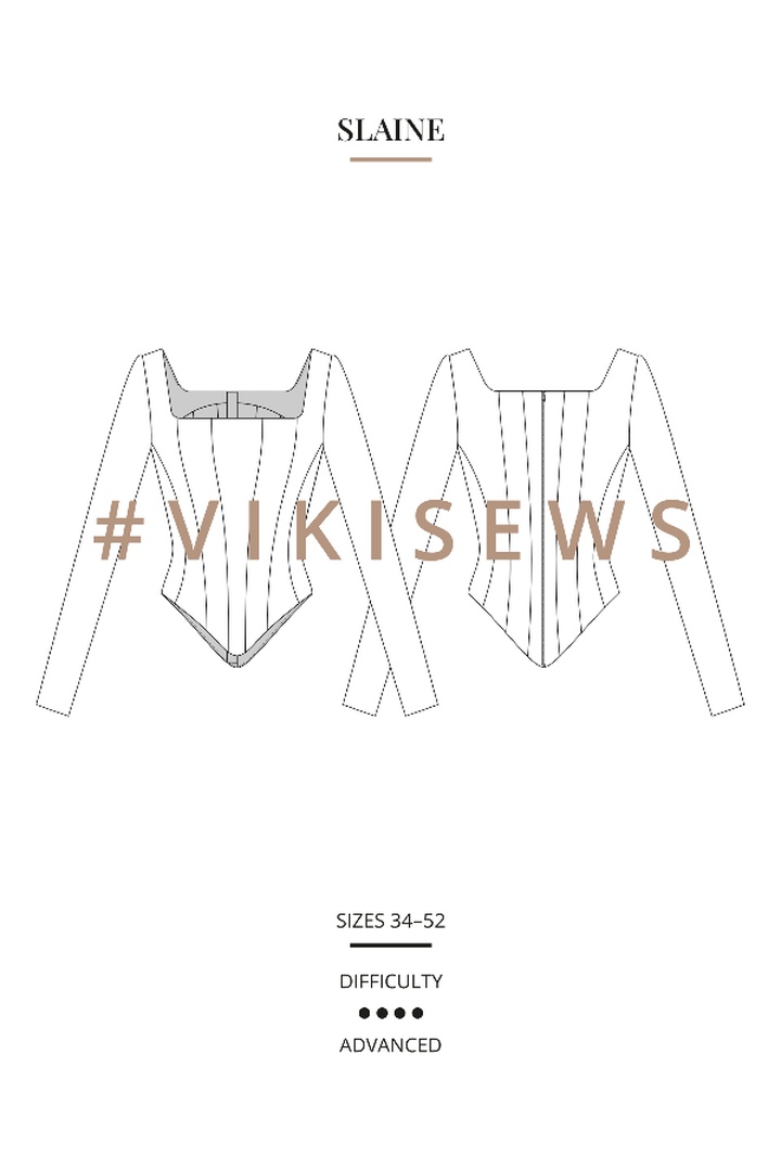 Slaine bustier top sewing course