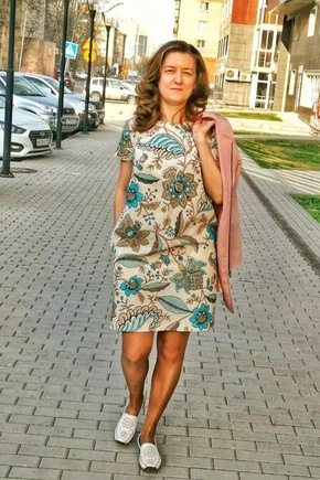 Отличная выкройка платья для новичка!!!!