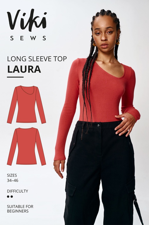 Laura long sleeve top