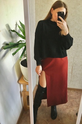 
                             
                                Юбка Малика.
                                Обложка отзыва пользователя LYUDMILA
                             
                        