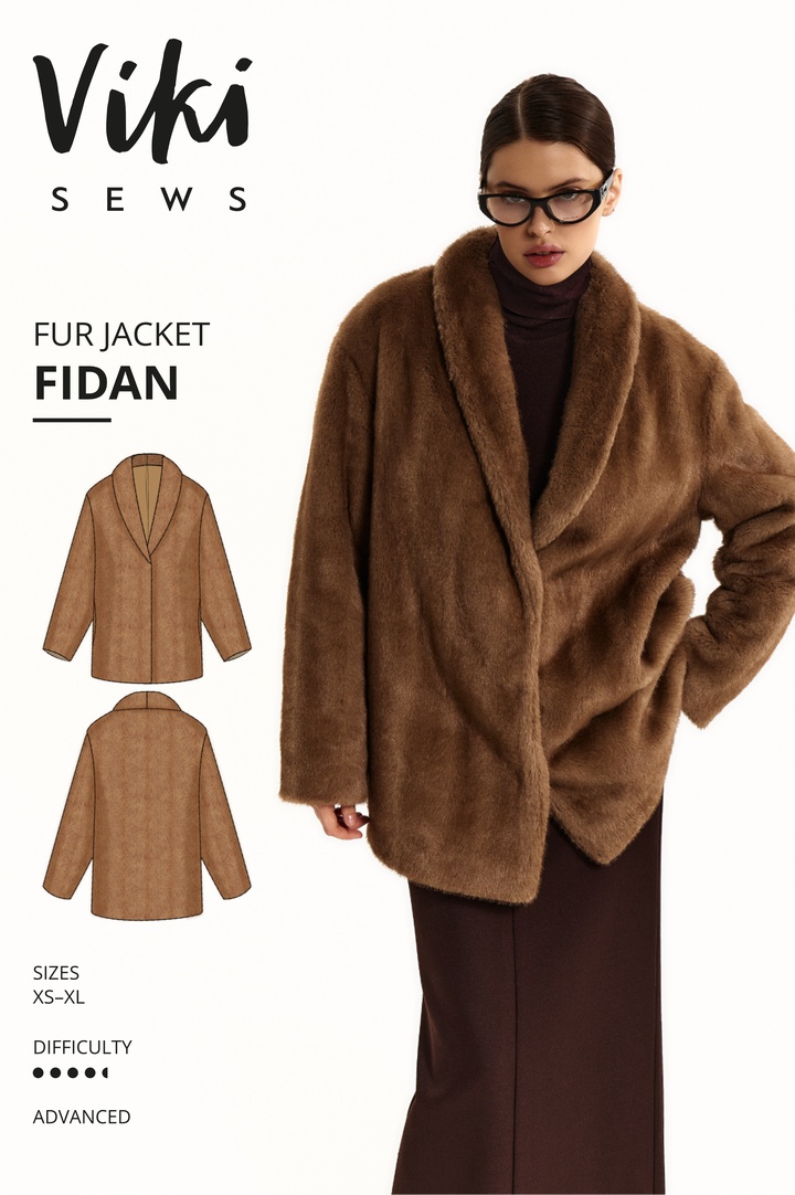 Fidan fur jacket