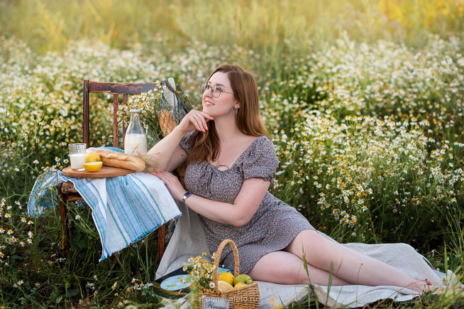 Очень нежное платье