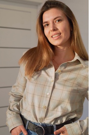 Любимая рубашка на осень!