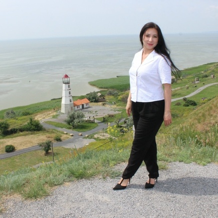 Тиена из вышитого хлопка