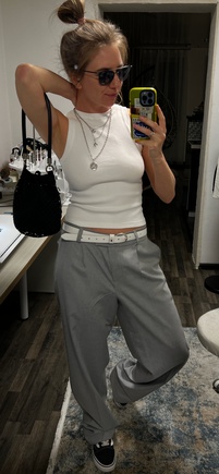 Брюки, которые не нужно править, если хотите получить как на обложке