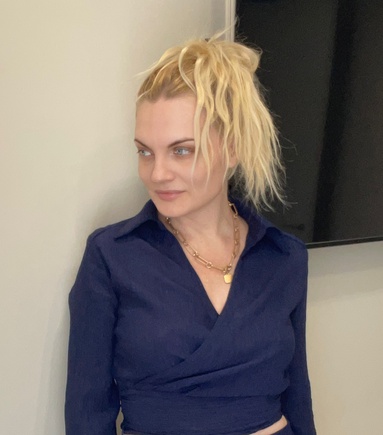 На базе выкройки платья получился отличный топ🌟