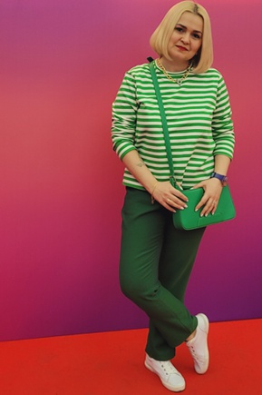 тельняшка по выкройке футболки