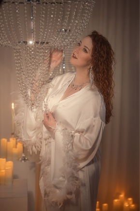 Будуарный халат