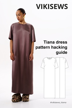 Tiana dress pattern hacking guide