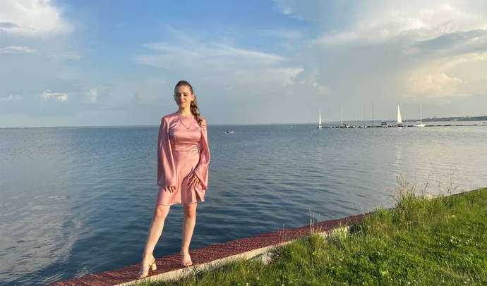 Платье с изюминкой